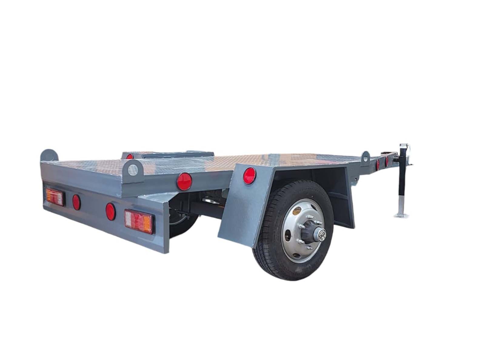 عربة سحب عجلتان